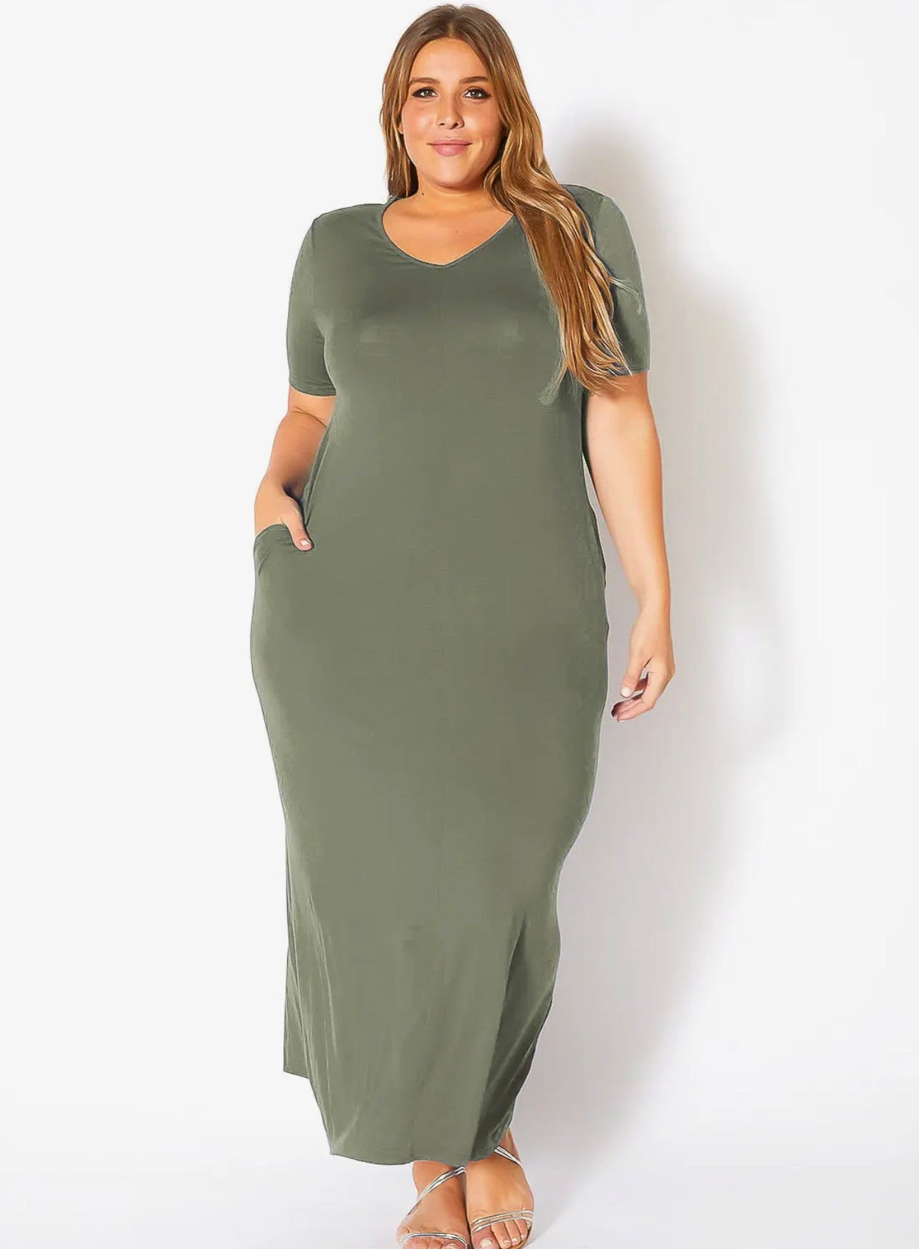 Olive dress